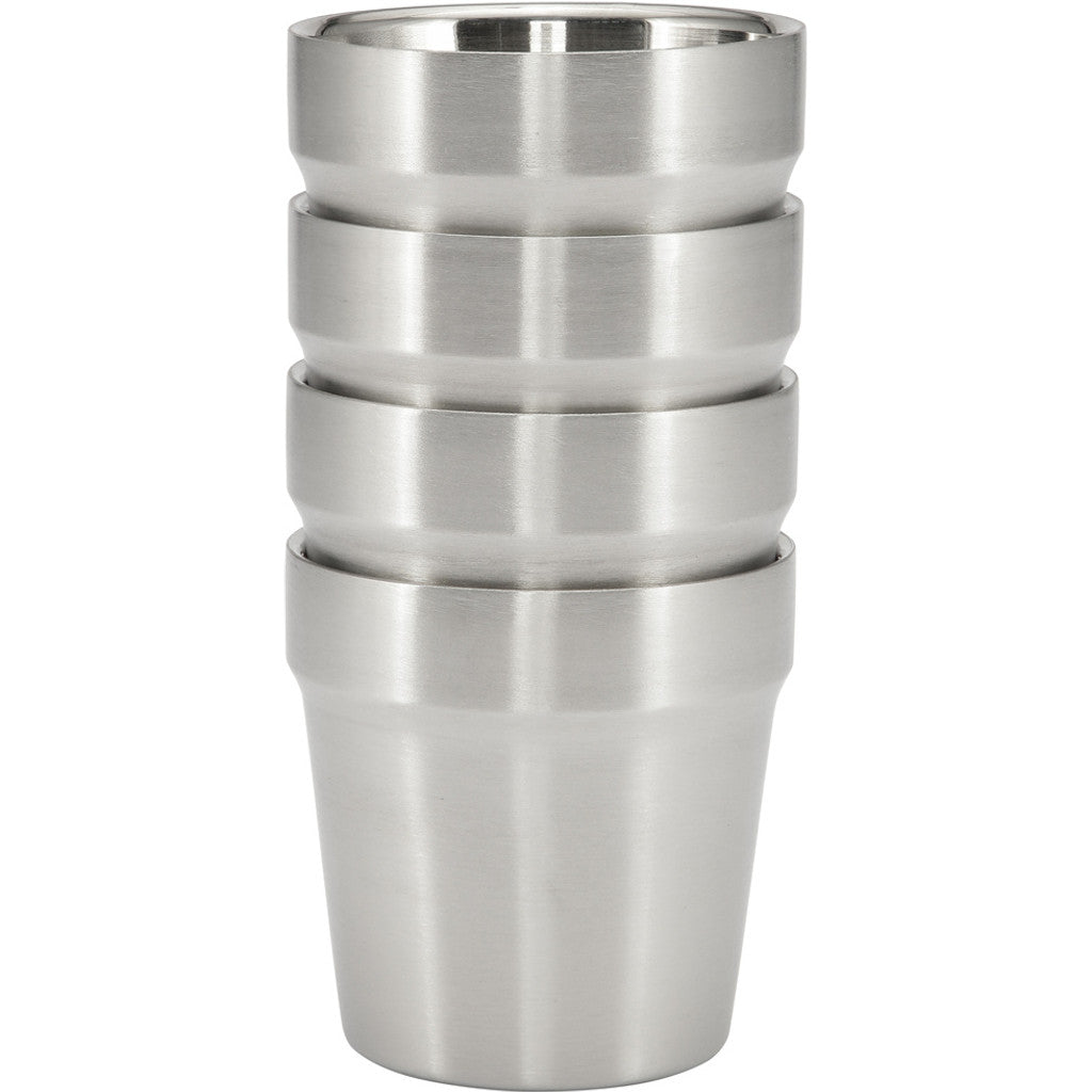 Haps Nordic Isulated picnic tumbler 4 stk Cups Steel