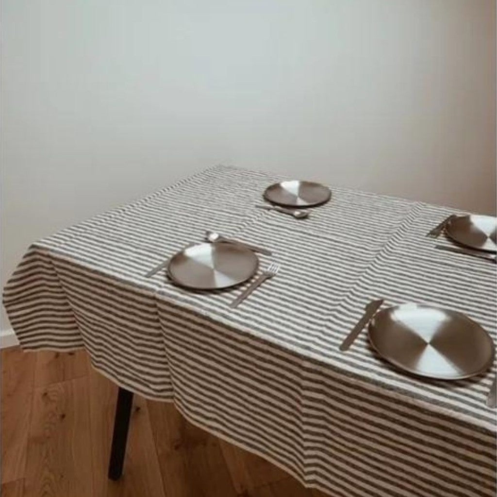 Haps Nordic Linen table cloth Table cloth Marine stripe Ocean/Nature