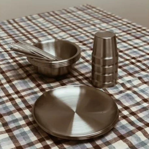 Haps Nordic Linen table cloth Table cloth Unique check, Ocean