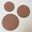 Haps Nordic Silicone lids, Steel trio 5/6/8 extra parts Terracotta