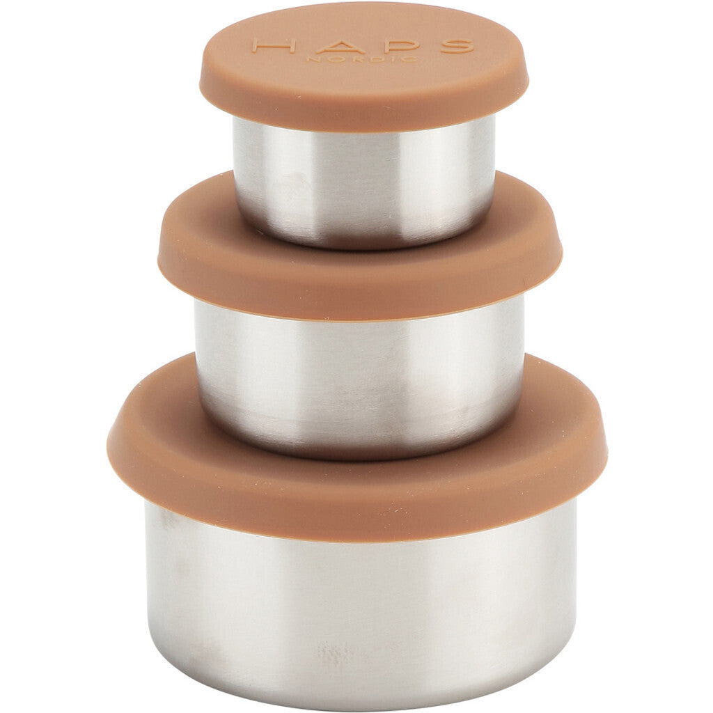 Haps Nordic Silicone lids, Steel trio 5/6/8 extra parts