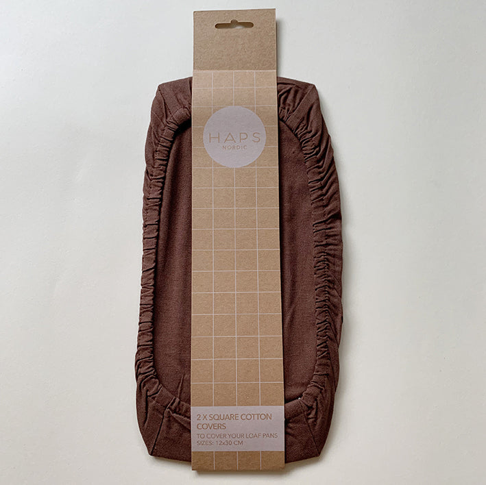 Haps Nordic Square Cotton cover 2-pack solid Cotton cover Hazel pack