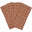 Haps Nordic Textile napkins 4-pack Napkins Terracotta Check