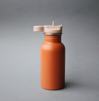 WATER BOTTLE 400 ML. W. STRAWLID - Terracotta