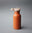 WATER BOTTLE 400 ML. W. STRAWLID - Terracotta