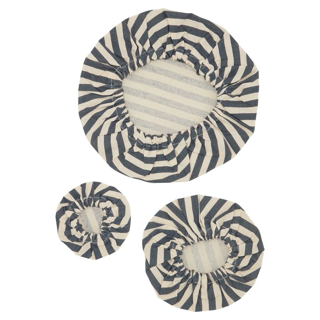 Haps Nordic Cotton covers Cotton cover Marine stripe Petrolium/nature