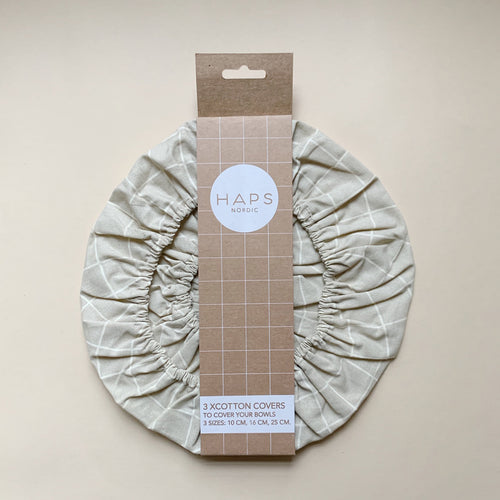 Haps Nordic Cotton covers Cotton cover Oyster Grey Check