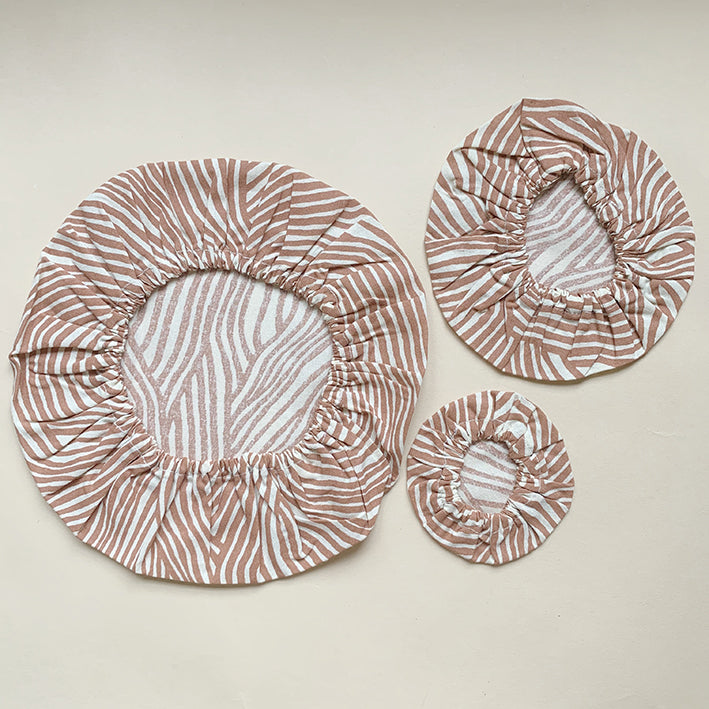 Haps Nordic Cotton covers Cotton cover Terracotta Wave