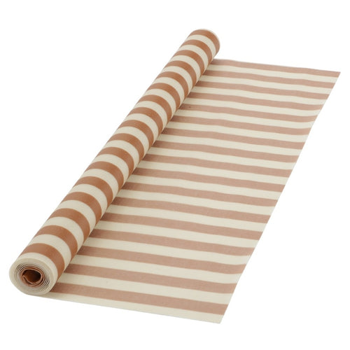 Haps Nordic Cotton wrap roll Cotton wrap Marine stripe Mustard/nature