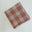 Haps Nordic Linen Napkin 2-pack Napkins French grid Terracotta/Nature