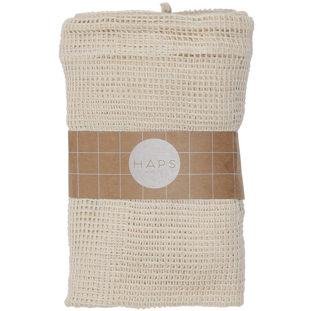 Haps Nordic Mesh bags 3-pack Mesh bag Nature