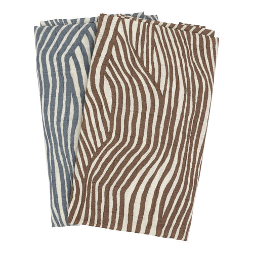 Haps Nordic Muslin cloth 2-pack Cloths Winter wave print