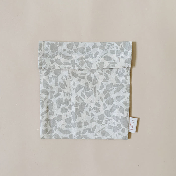 Haps Nordic Sandwich bag Sandwich bag Oyster Grey Terrazzo