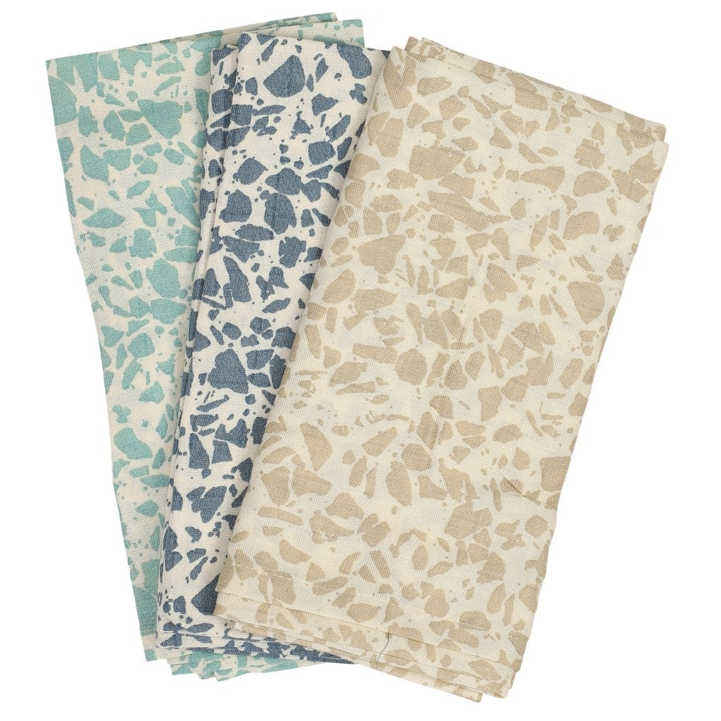 Haps Nordic Sui Muslin Cloths Cloths Cold Terrazzo