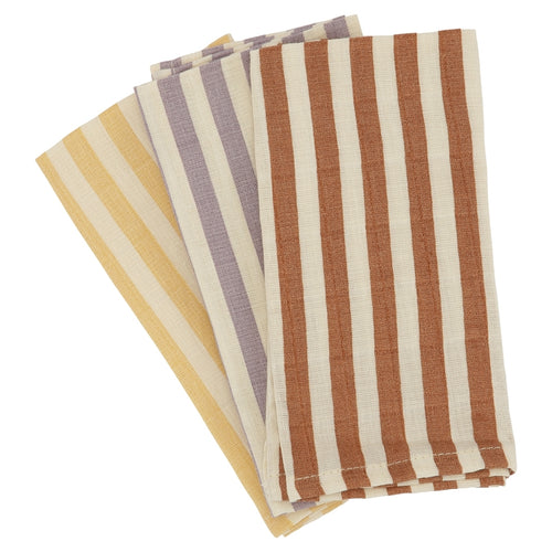 Haps Nordic Sui Muslin Wash Cloths Wash Cloths Marine stripe warm