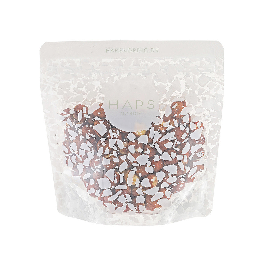 REUSABLE SNACK BAG 400 ML - Transparent Terrazzo