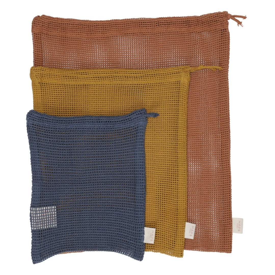 MESH BAGS 3-PACK - Autumn mix