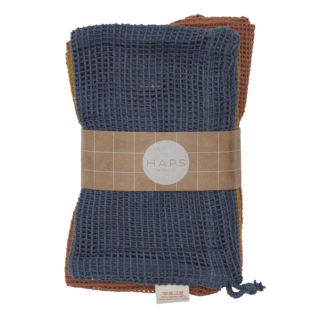 MESH BAGS 3-PACK - Autumn mix