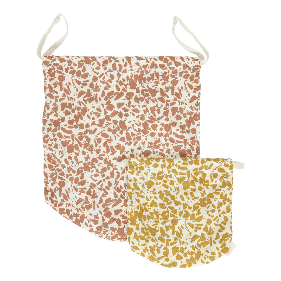 MULTI BAG 2-PACK - Autumn terrazzo