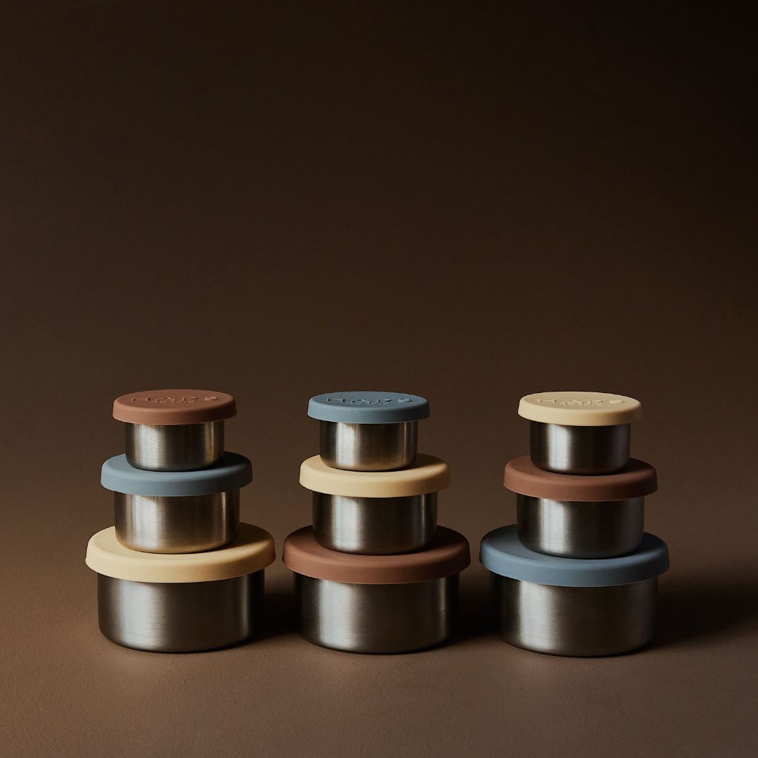 STEEL TRIO 3-pack - Terracotta