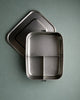 3 COMPARTMENTS LUNCH BOX LARGE - Steel