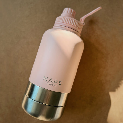 Haps Nordic Haps Go bottle Water bottle Blush