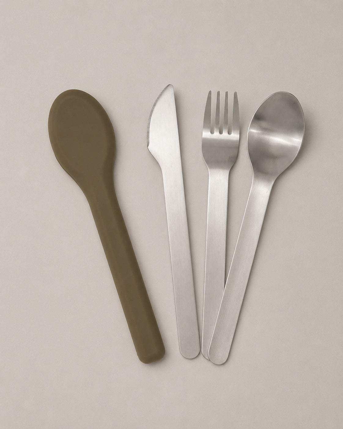 PICNIC CUTLERY SET - Olive