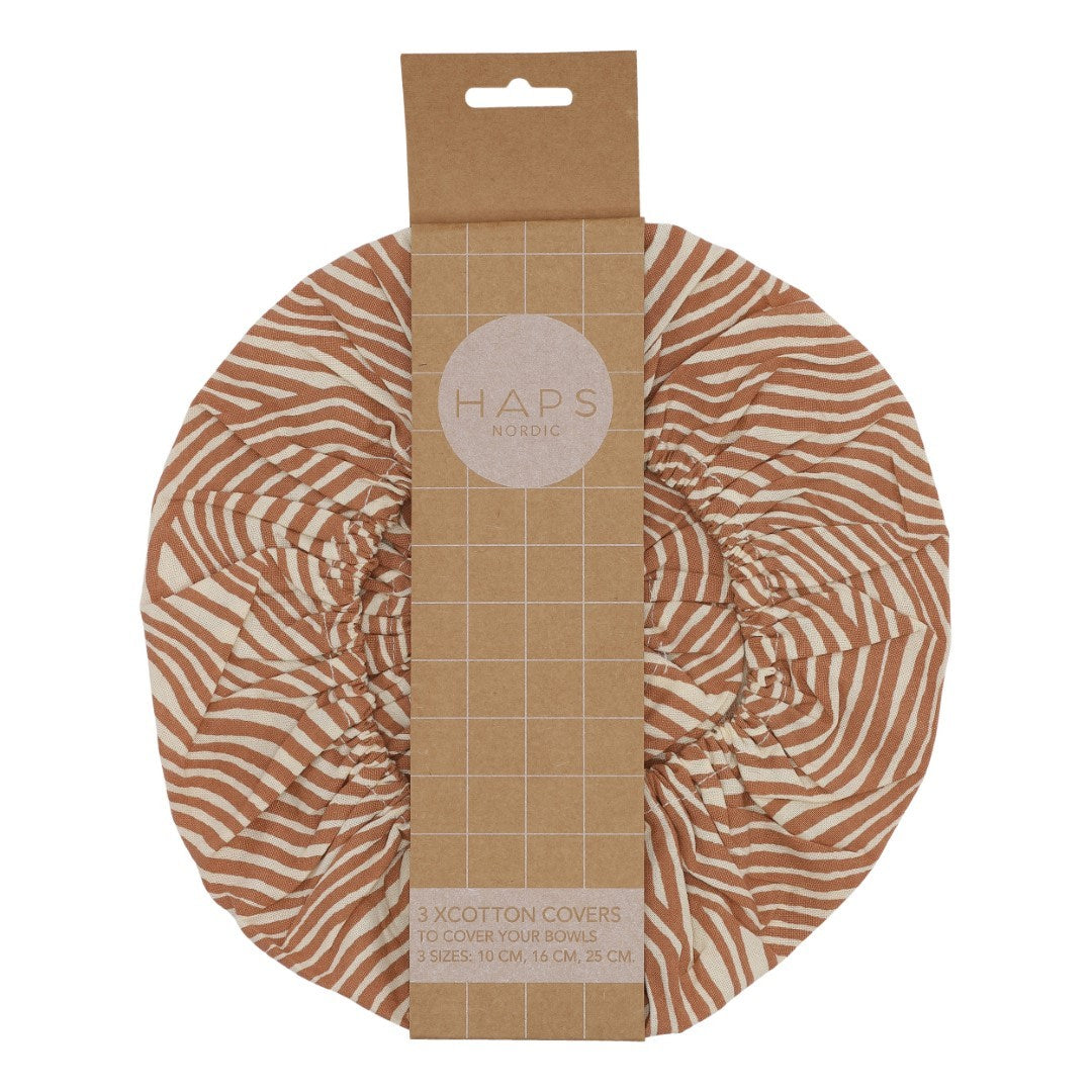 COTTON COVERS - Terracotta Wave