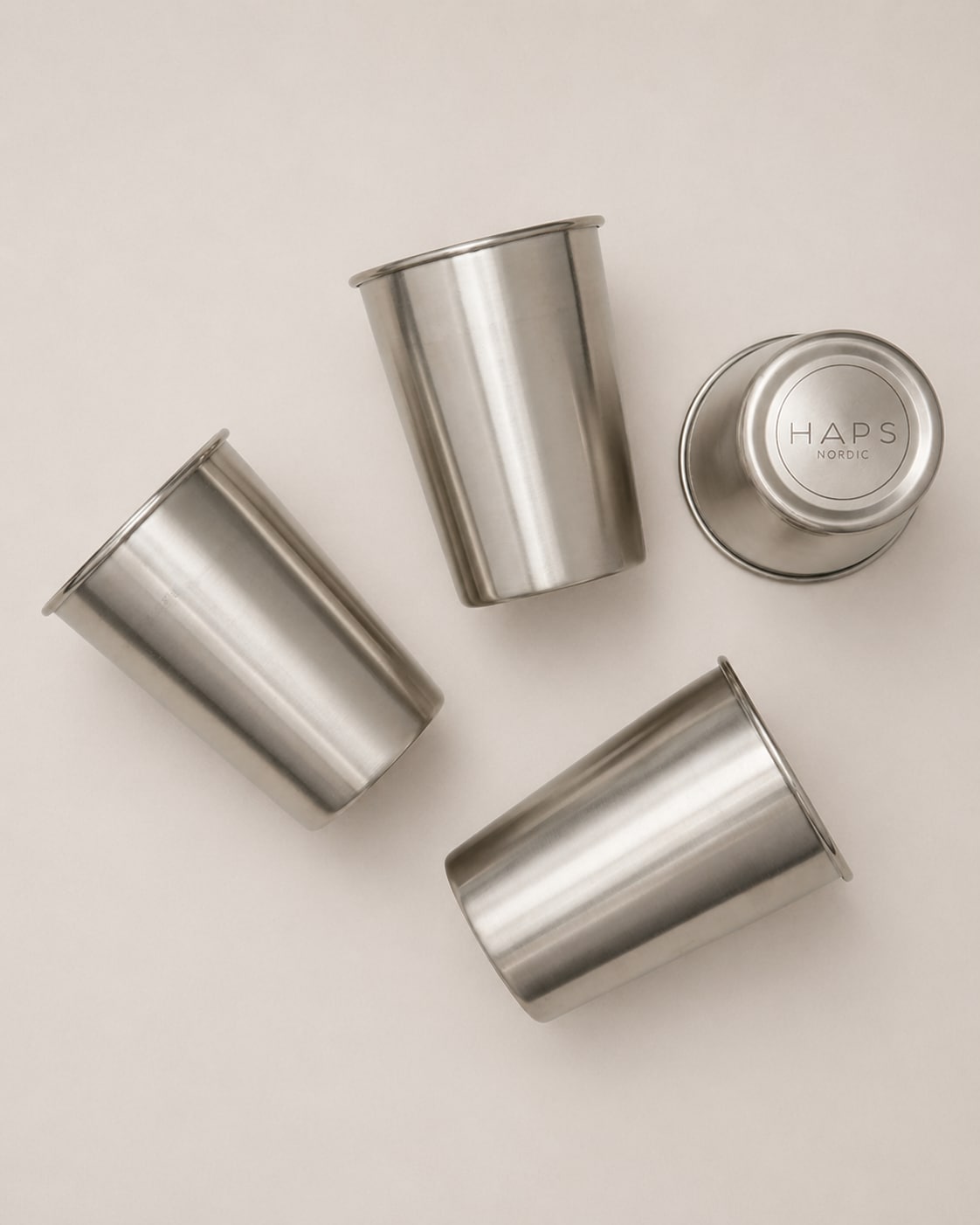 CUPS - 4-PACK - Steel