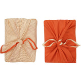 Haps Nordic Gift wrap 2-pack Gift wrap Chili/Pin stripe