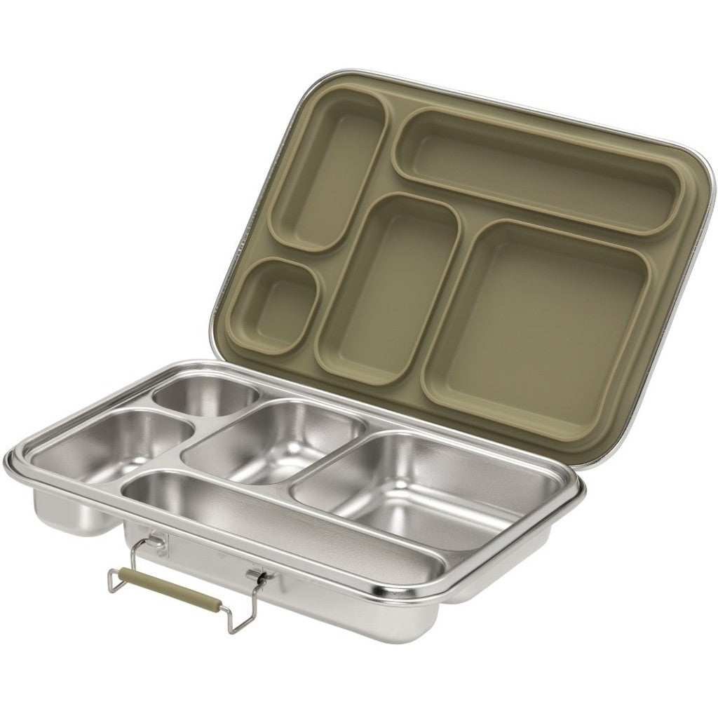 Haps Nordic HAPS BOX five compartments Lunch box Olive