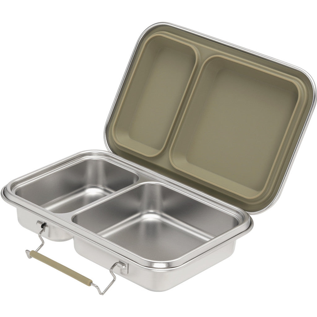 Haps Nordic Haps box - two compartments Lunch box Olive