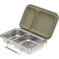 Haps Nordic Haps box - two compartments Lunch box Olive