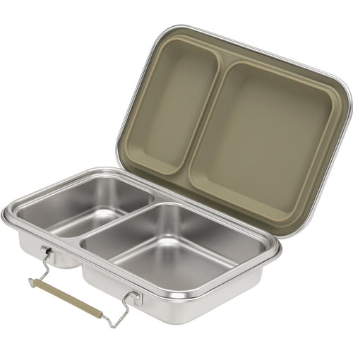Haps Nordic Haps box - two compartments Lunch box Olive