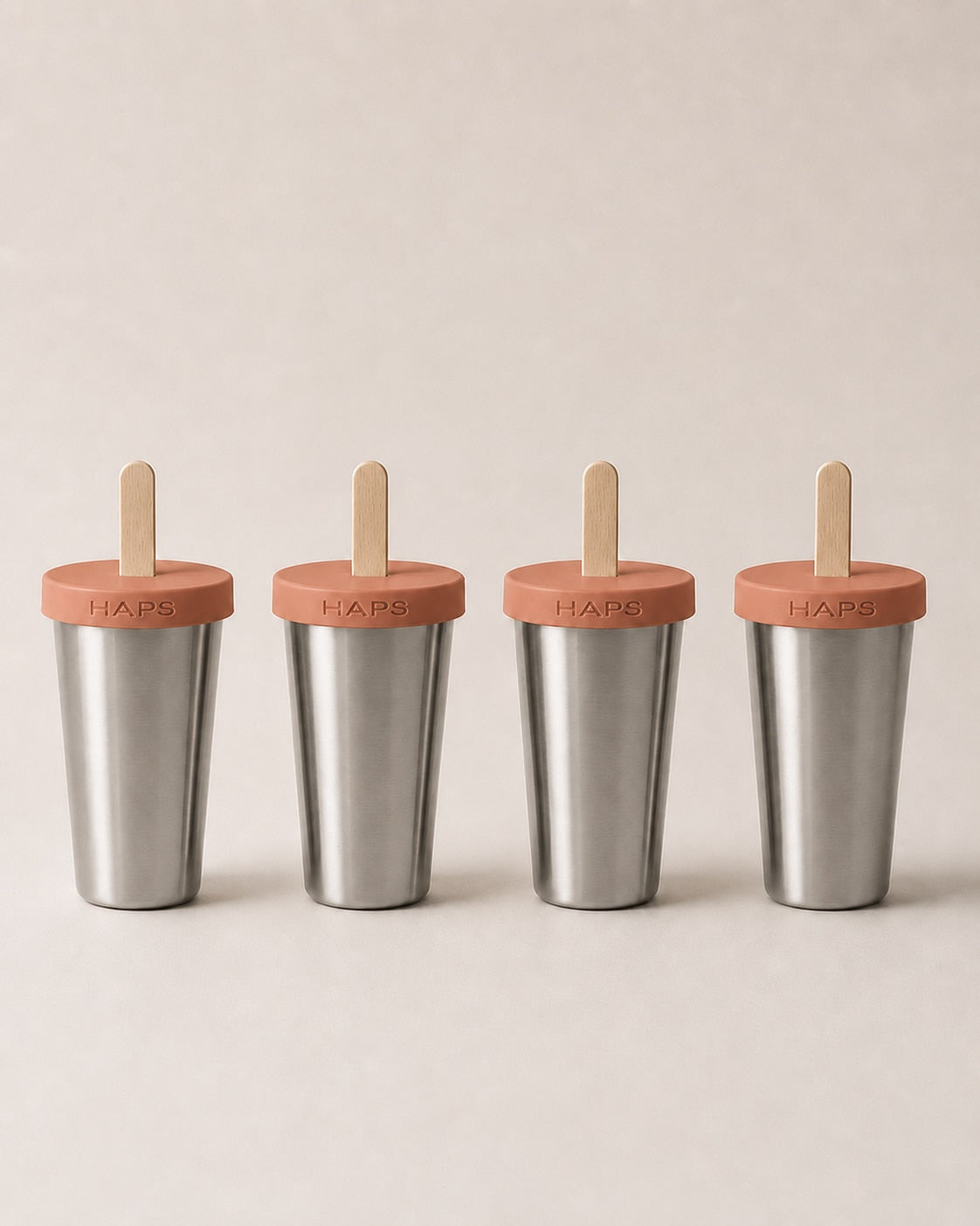 ICE LOLLY MAKERS 4-PACK - Terracotta