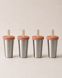 ICE LOLLY MAKERS 4-PACK - Terracotta