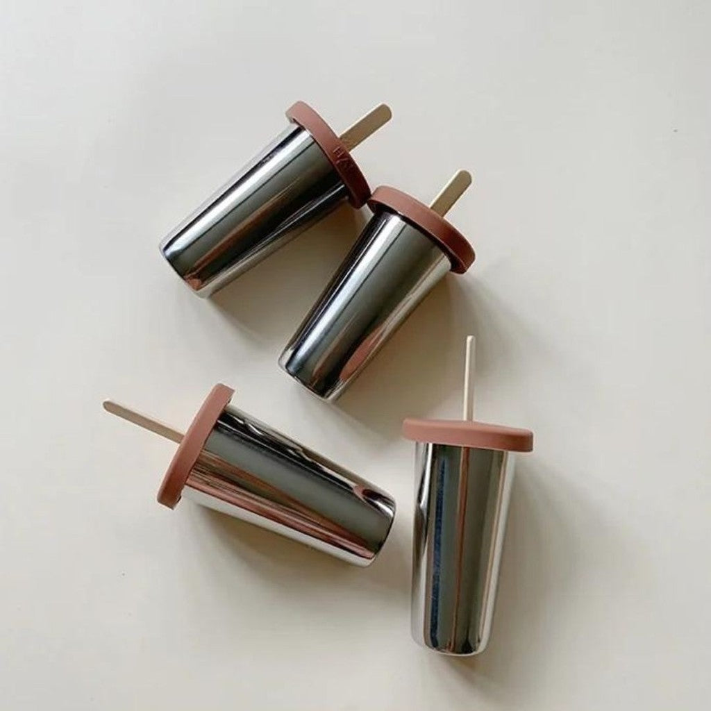 Haps Nordic Ice lolly makers 4-pack Ice lolly makers Terracotta