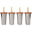 Haps Nordic Ice lolly makers 4-pack Ice lolly makers Terracotta