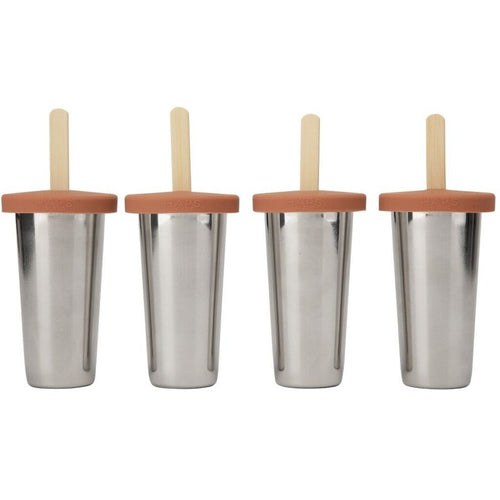 Haps Nordic Ice lolly makers 4-pack Ice lolly makers Terracotta