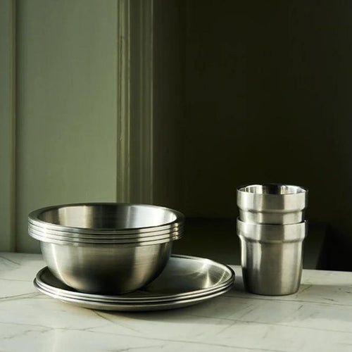Haps Nordic Isulated picnic tumbler 4 stk Cups Steel