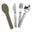 Haps Nordic Kids cutlery set Cutlery Olive