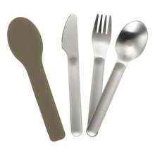 Load image into Gallery viewer, Haps Nordic Kids cutlery set Cutlery Olive