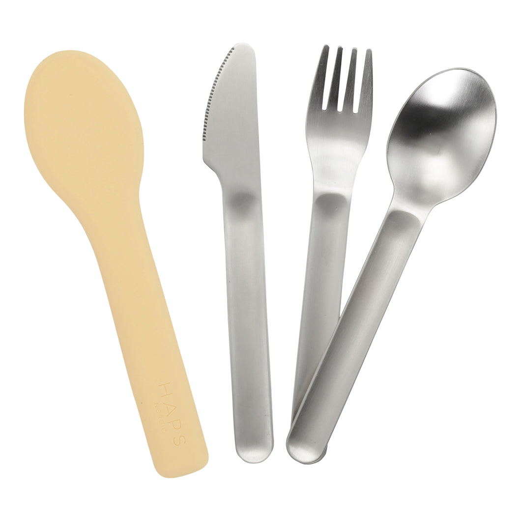 Haps Nordic Kids cutlery set Cutlery Sun light