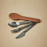 Haps Nordic Kids cutlery set Cutlery Terracotta