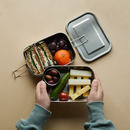 Haps Nordic Lunch box double layer steel Lunch box Steel