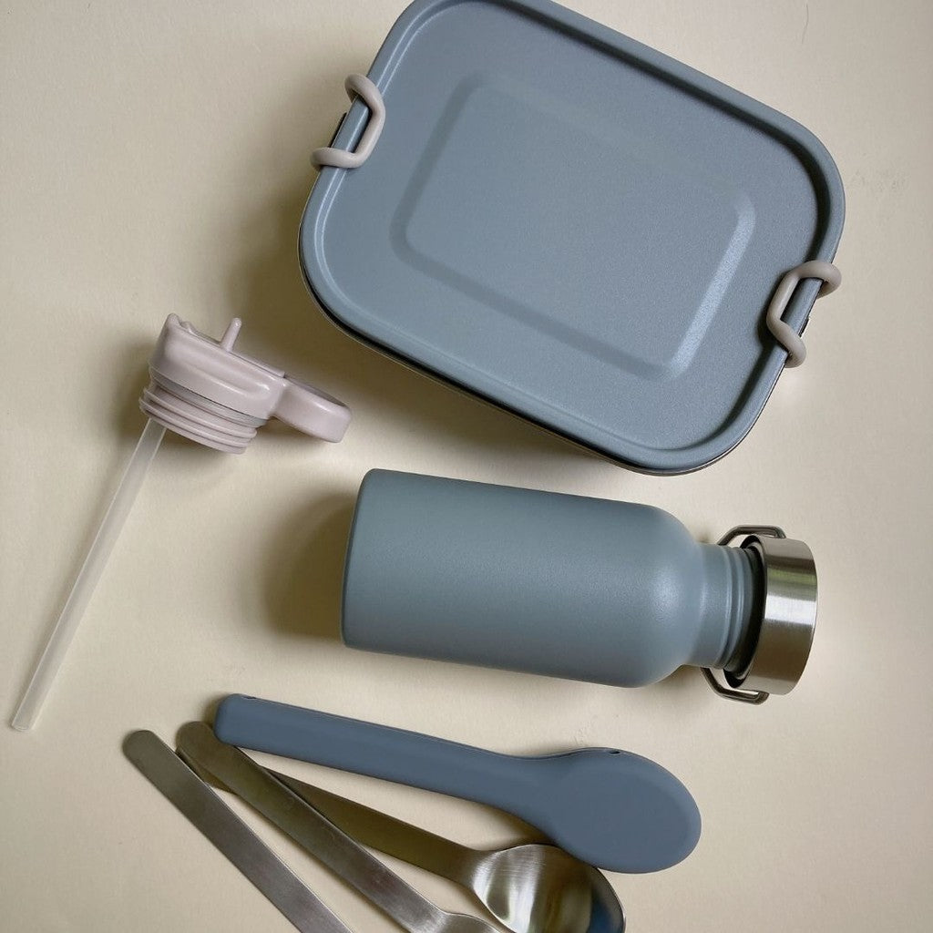 Lunch kit with cutlery - Ocean – HAPS NORDIC-COM