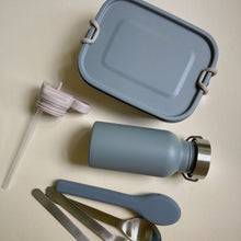 Load image into Gallery viewer, Haps Nordic Lunch kit with cutlery Lunch set Ocean