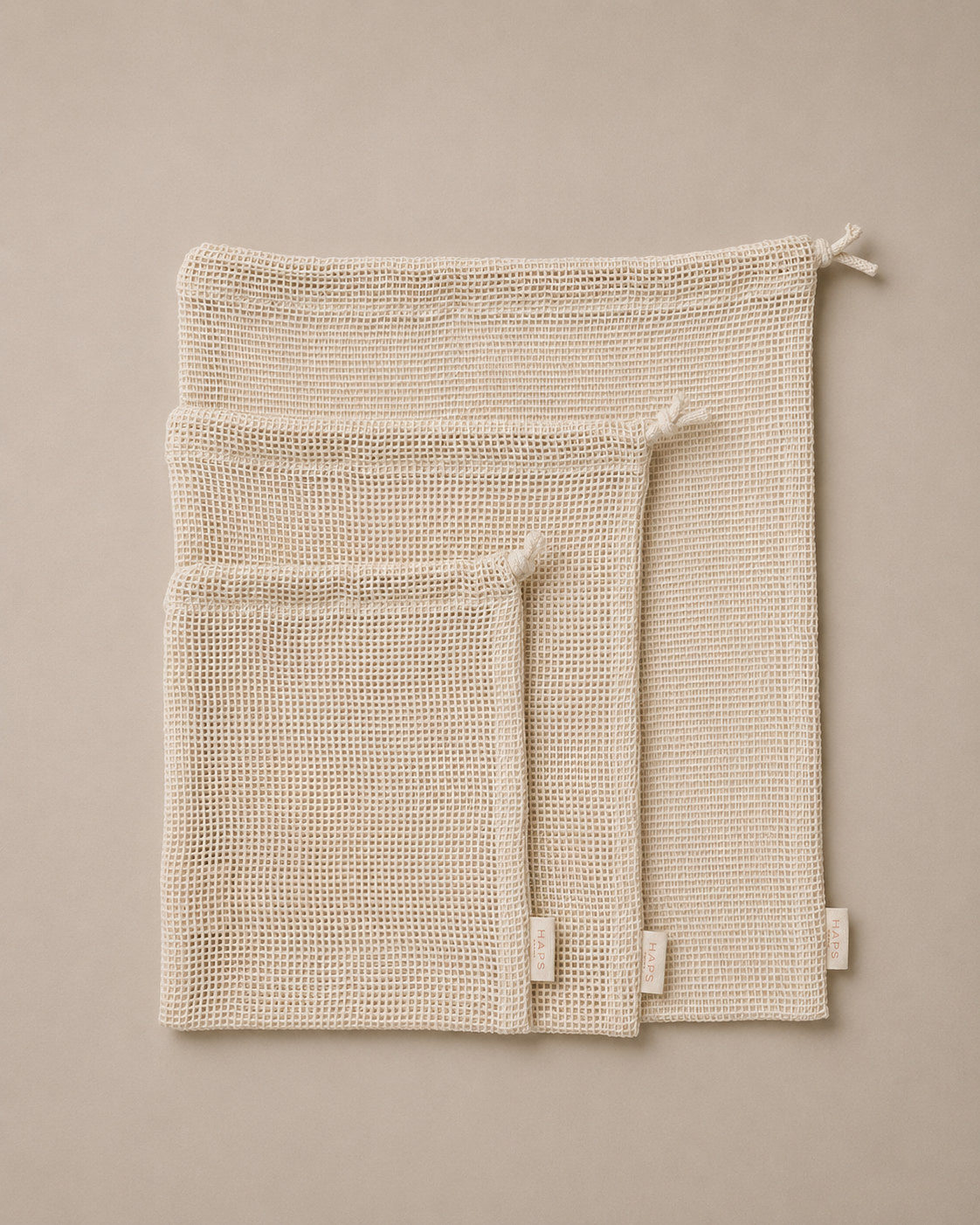 MESH BAGS 3-PACK - Nature