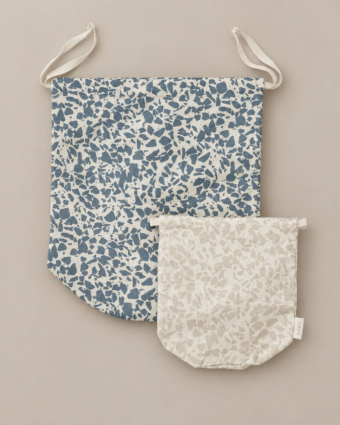 MULTI BAG 2-PACK - Winter terrazzo
