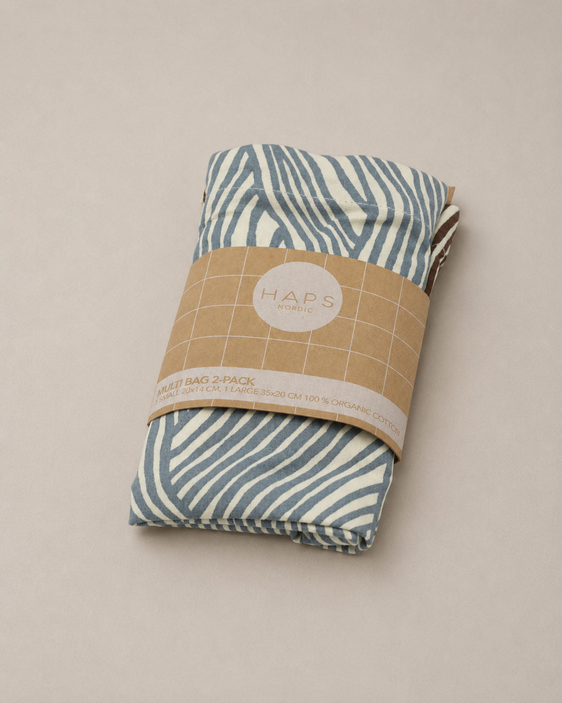 MULTI BAG 2-PACK - Winter wave print